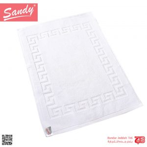 Sandy Bath Mat White