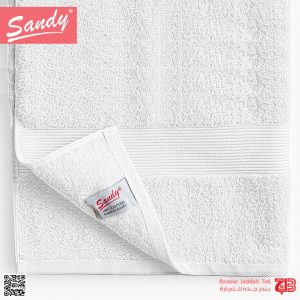 Sandy Bath Towel Hotel White